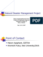 Natural Disaster Management Project