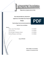 Ensayo: Área Industrial Eléctrica y Electrónica Ingeniería en Tecnologías de La Producción