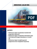 Slide TSP409 Pertemuan 2 Gerak Dinamik Jalan Rel PDF