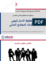 ورشة عمل عن التخطيط الاستراتيجي PDF