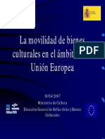 Movilidad de Colecciones en La UE