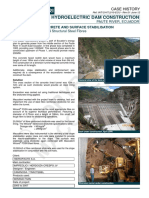 CH - TL - EC - Shotcrete Lining and Surface Stabilisation at Mazar Hydroelectric Dam PDF
