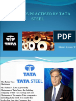 Hr Policies Practised by Tata Steel