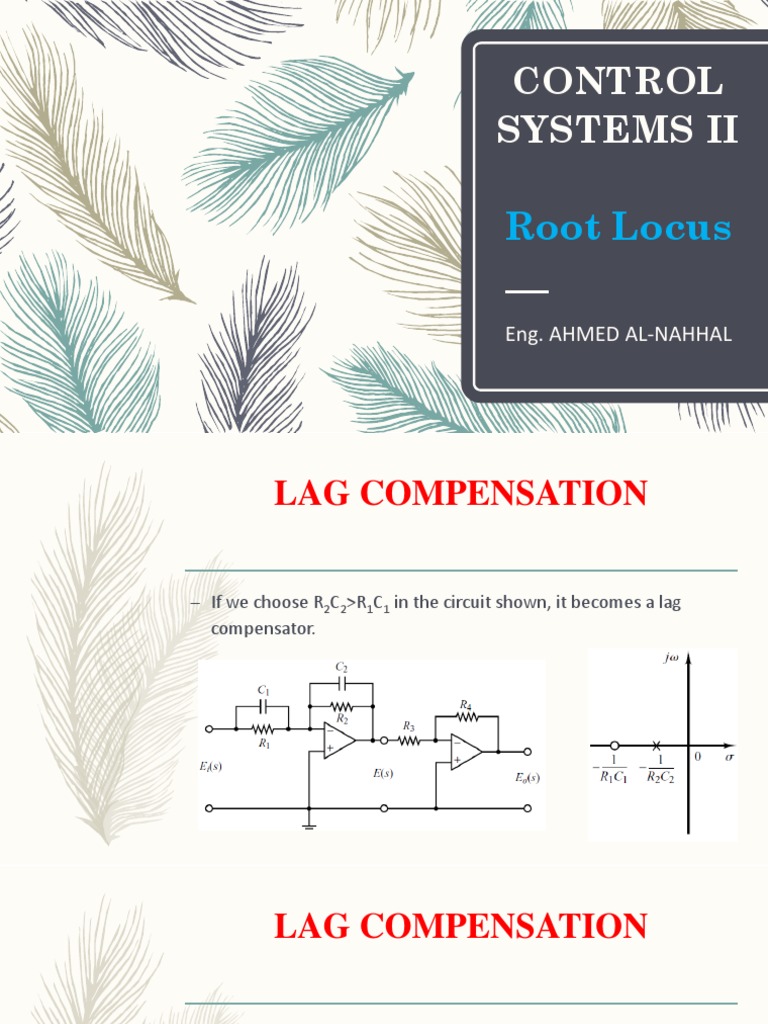 Lag Compensation in Control Systems | PDF | Control Theory | Electrical ...