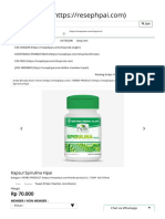 Kapsul Spirulina Hpai PDF