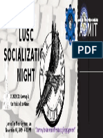 Lusc Socialization Night: Admit ONE