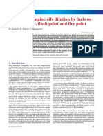 Effect On Engine Oil Dilution by Fuels