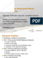 Global Change Assessment Model (GCAM) Tutorial