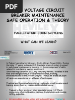 JHB HV MV CIRCUIT BREAKER SEMINAR MANUAL Feb 2017 PDF