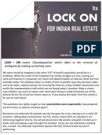 Its LOCK ON For Indian Real Estate - Dheeraj Kochhar 7th Apr 2020 PDF