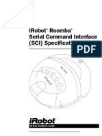 Irobot Roomba Serial Command Interface (Sci) Specification