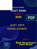 Faculty Based Bank Job Solution