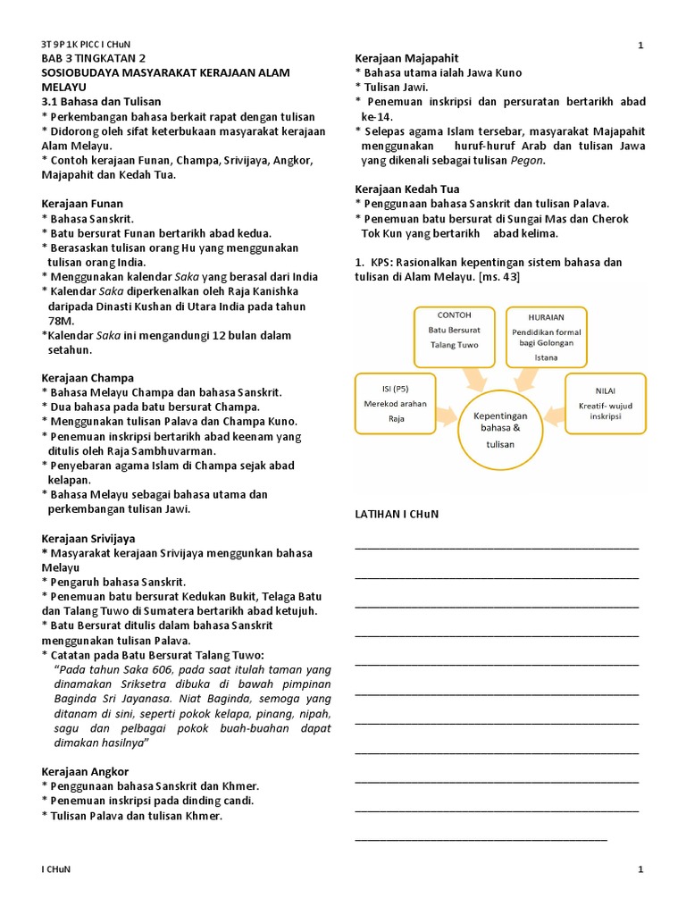 Bab 3 Tingkatan 2 Pdf