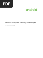 Google Android Enterprise Security Whitepaper 2018