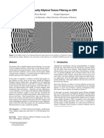 High Quality Elliptical Texture Filtering On GPU