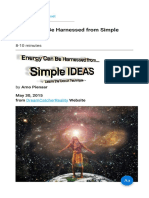 Energy Can Be Harnessed from Simple IDEAS