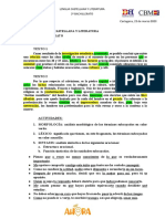 Ejercicios Léxico, Morfología y Sintaxis PDF