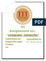 Computer Network Assignement