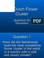 Dutch Flower Cluster - Discussion