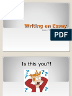 Writing An Essay