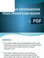 Asuhan Keperawatan Pada Pasien Luka Bakar