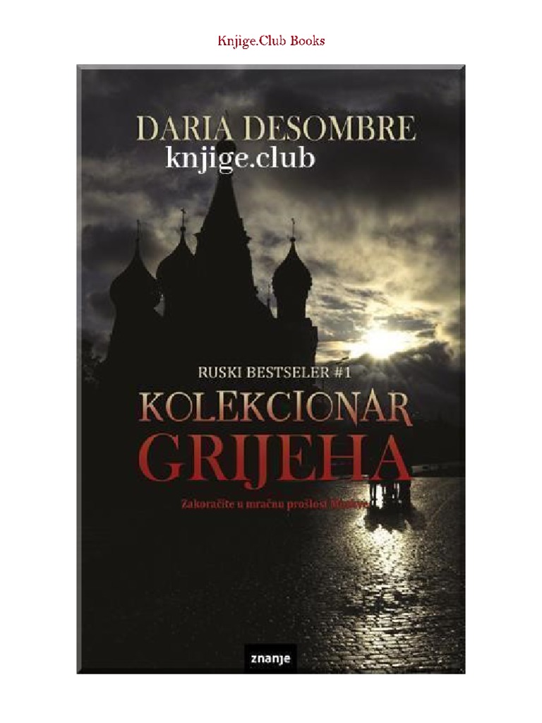 Daria Desombre - Kolekcionar Grijeha PDF | PDF