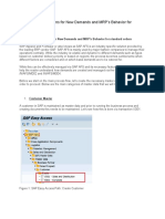 AFS - Stock Allocations For New Demands and MRP's Behavior For Standard Orders