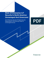 State of Enterprise IoT Security in North America