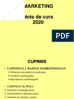 Marketing 2020 - Cursul I