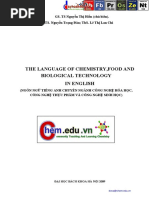 The Language of Chemistryfood and Biological Technology in English PDF