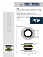 Rubber bellows 1A yellow ring dimensions specifications