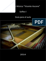 Lecturas Solfeo I 2014 Final 0 PDF