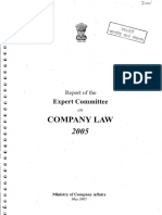 23-Irani committee report of the expert committee on Company law,2005