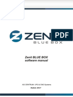 AG CENTRUM Zenit BLUE BOX software manual