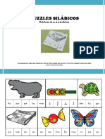 Conciencia Fonologica Puzzles Silabicos Minuscula PDF