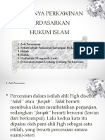 Sbab Putusnya Hubungan Prkawinan