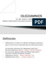 Oligoamnios: Diagnóstico, etiología y manejo