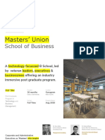 Masters' Union: School of Business