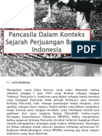 Pancasila Dalam Konteks Sejarah Perjuangan Bangsa Indonesia