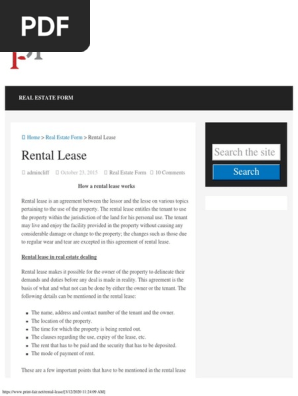lease