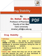 Drug Stability