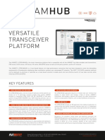 Streamhub: Versatile Transceiver Platform