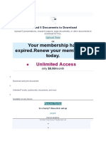 Your Membership Has Expired - Renew Your Membership Today.: Unlimited Access