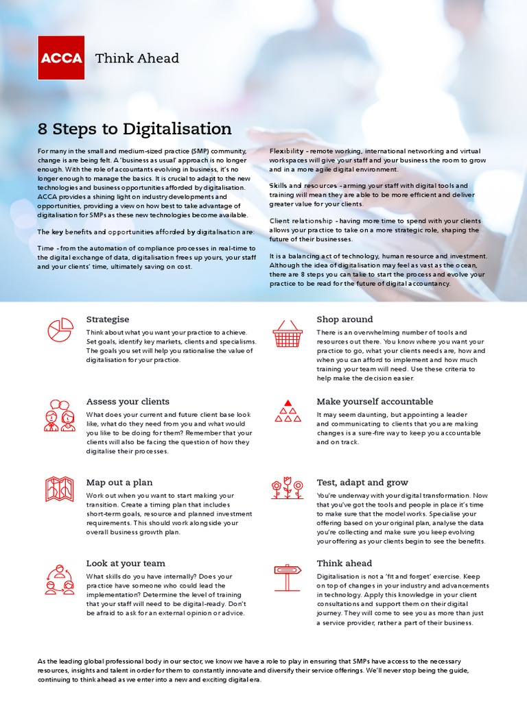 8 Steps for SMP Digitalisation Guide | PDF | Business | Economies