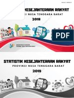 Statistik Kesejahteraan Rakyat Provinsi Nusa Tenggara Barat 2018 PDF