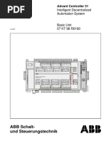 ABB Schalt-Und Steuerungstechnik: Hardware Intelligent Decentralized Automation System