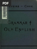 A First Book In Old English Grammar Reader Notes And - 