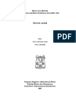 Rencana Bisnis Lembaga Kursus Bahasa Ing PDF