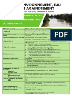 Projet Barrage de Ouessa Phase I PDF