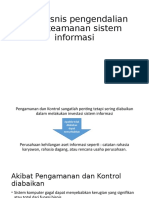 Nilai Bisnis Pengendalian Dan Keamanan Sistem Informasi